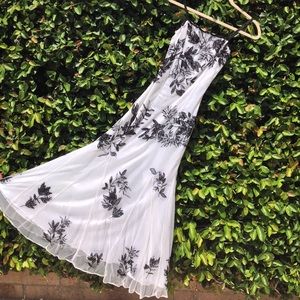 Sheer gown
